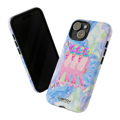 LGBTQWorldwide - ,,TEDDY BÄR" Doppelgehäuse Handyhülle Accessories, Glossy, iPhone Cases, Matte, Phone accessory, Phone Cases, Samsung Cases, Thermo, Valentine's Day Picks lgbtq Bekleidung Accessoires unisex Zubehör