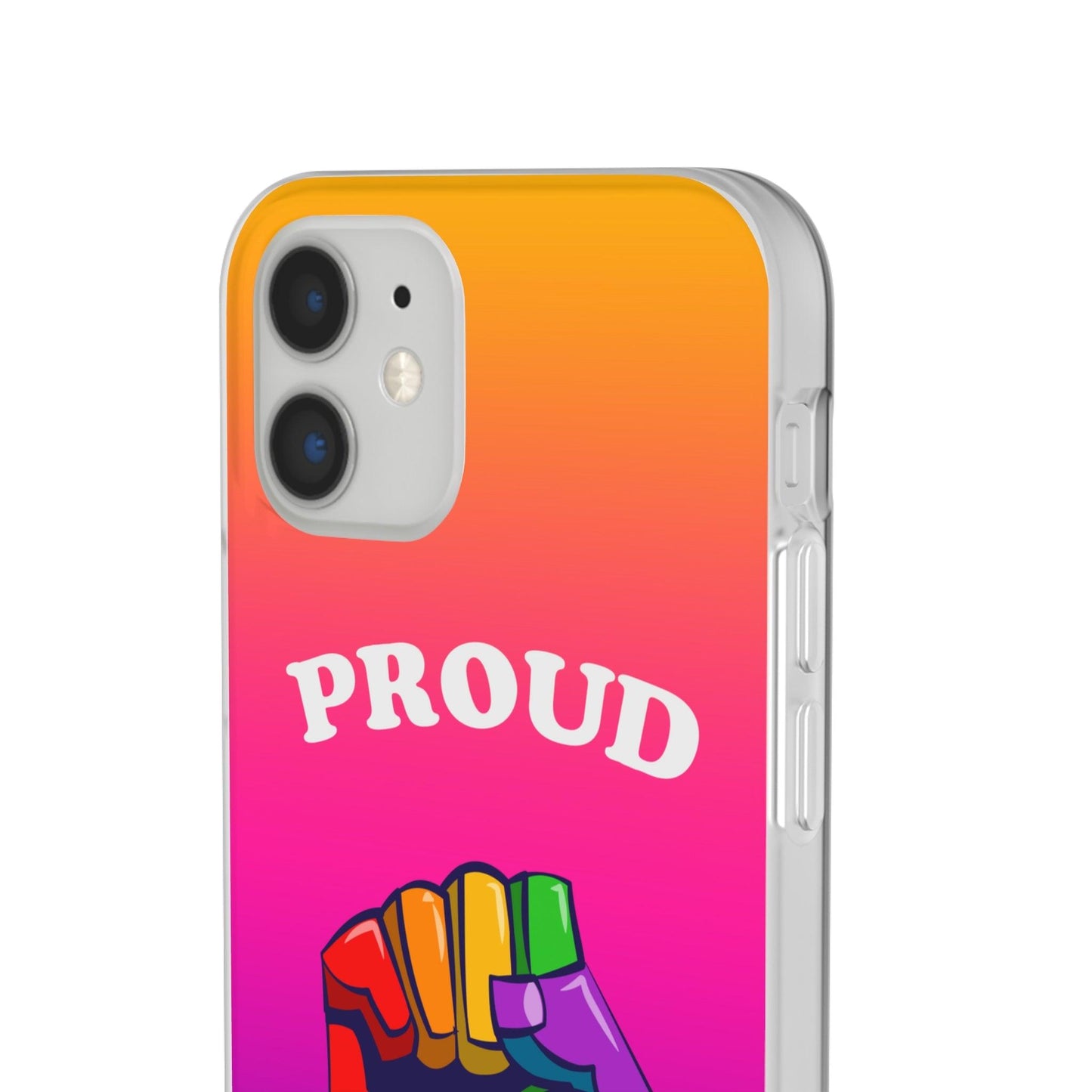 LGBTQWorldwide - ,,GLÜCKLICH" Flexible Handyhülle Accessories, Case, iPhone, iPhone Cases, Phone accessory, Phone Cases, Samsung Cases, silikon, Valentine's Day promotion lgbtq Bekleidung Accessoires unisex Zubehör