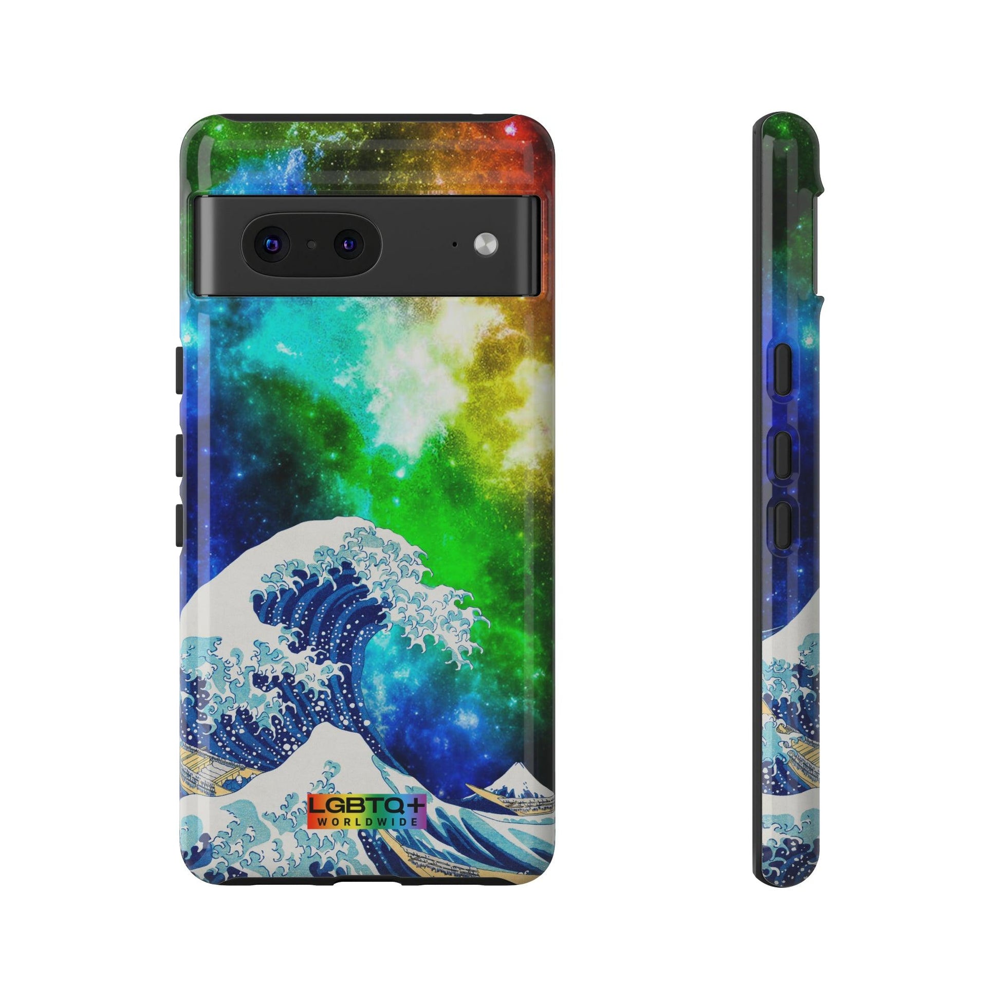 LGBTQWorldwide - ,,WELLE" Doppelgehäuse Handyhülle Accessories, Glossy, iPhone Cases, Matte, Phone accessory, Phone Cases, Samsung Cases, Thermo, Valentine's Day Picks lgbtq Bekleidung Accessoires unisex Zubehör