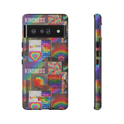 LGBTQWorldwide - ,,FREUNDLICH" Doppelgehäuse Handyhülle Accessories, Glossy, iPhone Cases, Matte, Phone accessory, Phone Cases, Samsung Cases, Thermo, Valentine's Day Picks lgbtq Bekleidung Accessoires unisex Zubehör