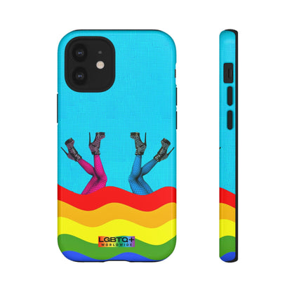 LGBTQWorldwide - ,,FÜßE" Doppelgehäuse Handyhülle Accessories, Glossy, iPhone Cases, Matte, Phone accessory, Phone Cases, Samsung Cases, Thermo, Valentine's Day Picks lgbtq Bekleidung Accessoires unisex Zubehör