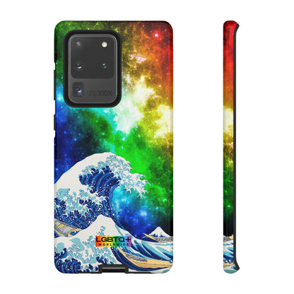 LGBTQWorldwide - ,,WELLE" Doppelgehäuse Handyhülle Accessories, Glossy, iPhone Cases, Matte, Phone accessory, Phone Cases, Samsung Cases, Thermo, Valentine's Day Picks lgbtq Bekleidung Accessoires unisex Zubehör