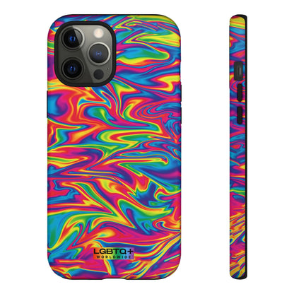 LGBTQWorldwide - ,,ABSTRACT" Doppelgehäuse Handyhülle Accessories, Glossy, iPhone Cases, Matte, Phone accessory, Phone Cases, Samsung Cases, Thermo, Valentine's Day Picks lgbtq Bekleidung Accessoires unisex Zubehör