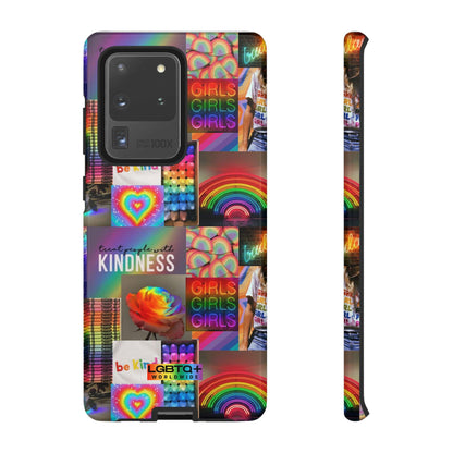 LGBTQWorldwide - ,,FREUNDLICH" Doppelgehäuse Handyhülle Accessories, Glossy, iPhone Cases, Matte, Phone accessory, Phone Cases, Samsung Cases, Thermo, Valentine's Day Picks lgbtq Bekleidung Accessoires unisex Zubehör