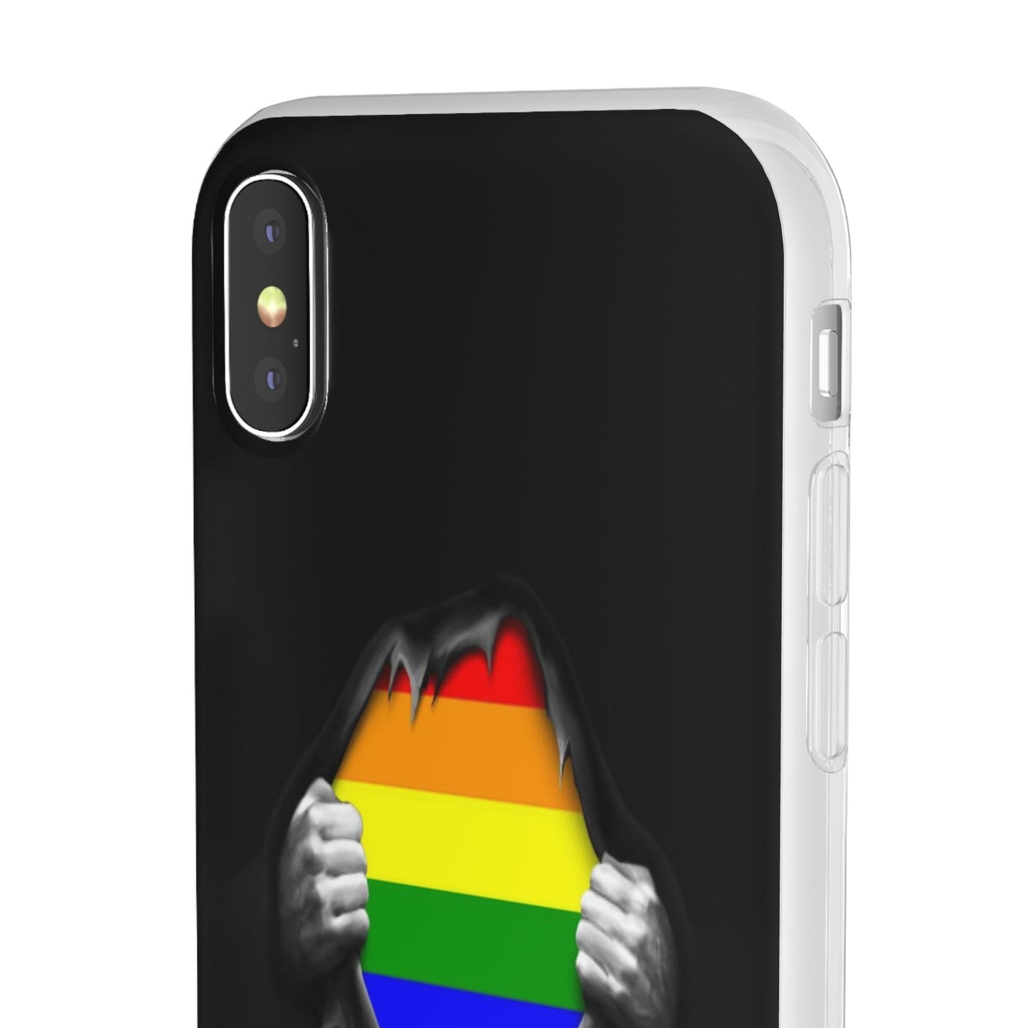 LGBTQWorldwide - ,,SCHWARZES LOCH" Flexible Handyhülle Accessories, Case, iPhone, iPhone Cases, Phone accessory, Phone Cases, Samsung Cases, silikon, Valentine's Day promotion lgbtq Bekleidung Accessoires unisex Zubehör