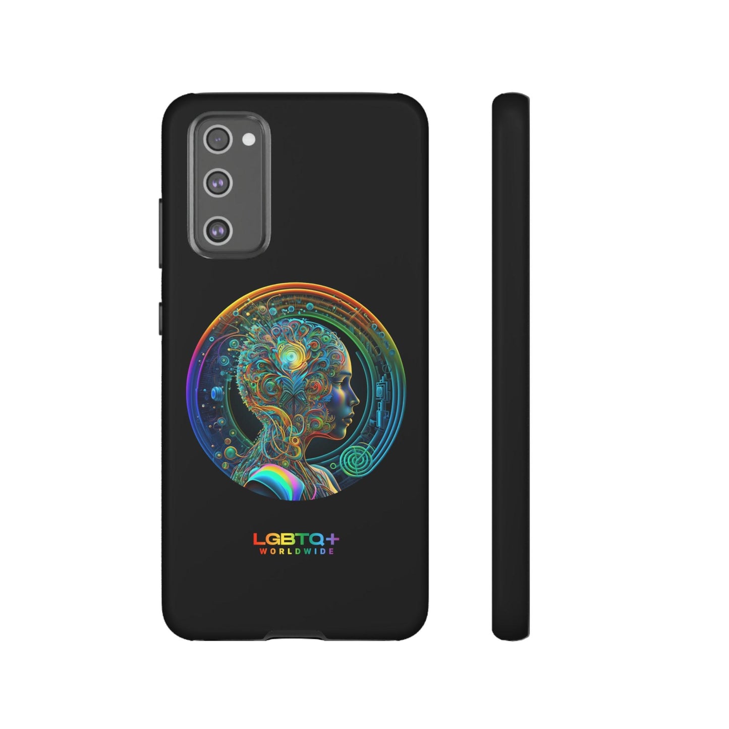 LGBTQWorldwide - ,,INTELLIGENT" Doppelgehäuse Handyhülle Accessories, Glossy, iPhone Cases, Matte, Phone accessory, Phone Cases, Samsung Cases, tough, Valentine's Day Picks lgbtq Bekleidung Accessoires unisex Zubehör