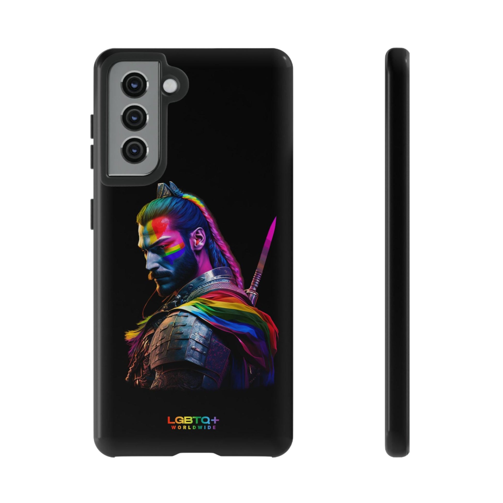 LGBTQWorldwide - ,,SAMURAI" Doppelgehäuse Handyhülle Accessories, Glossy, iPhone Cases, Matte, Phone accessory, Phone Cases, Samsung Cases, tough, Valentine's Day Picks lgbtq Bekleidung Accessoires unisex Zubehör