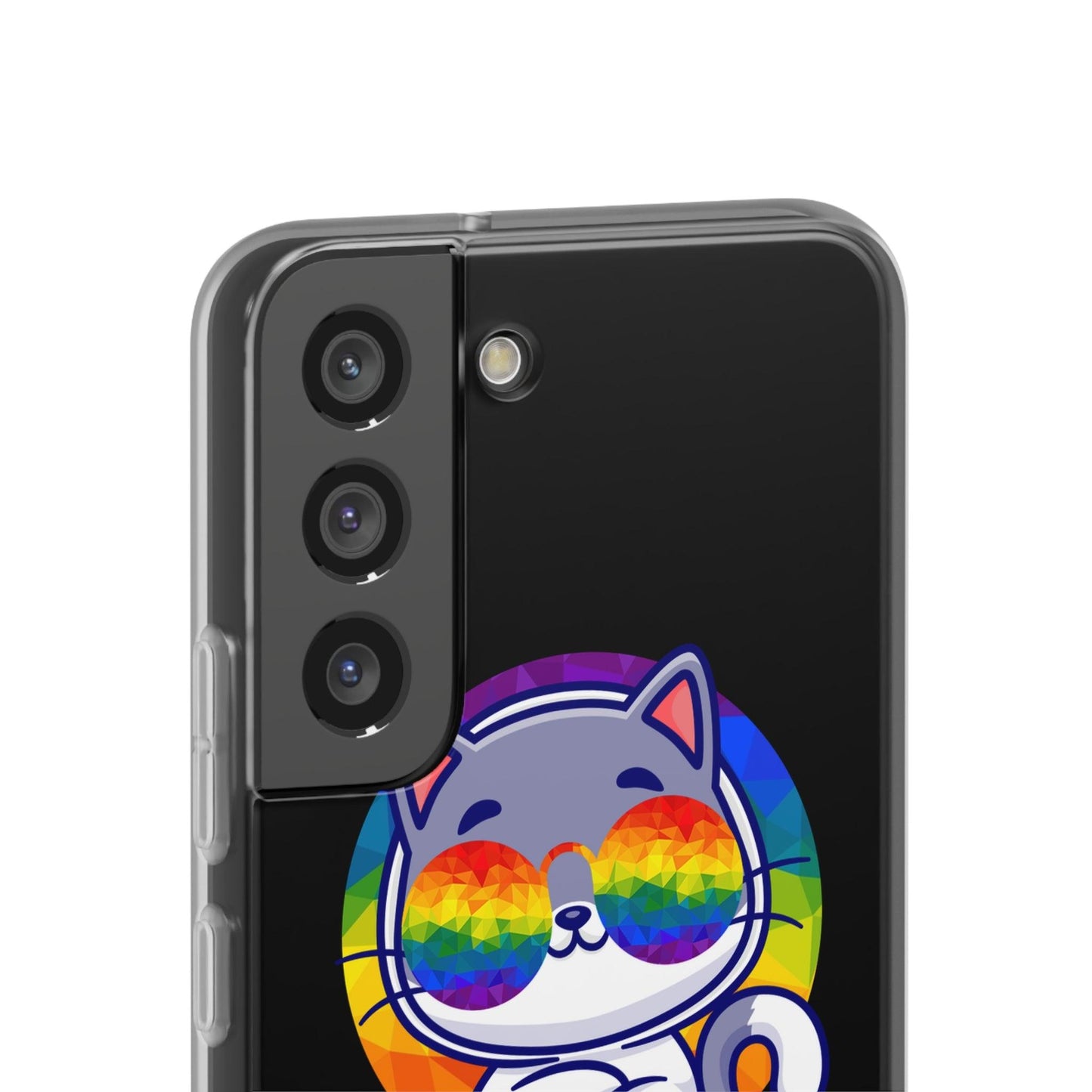 LGBTQWorldwide - ,,PURRIDE" Flexible Handyhülle Accessories, Case, iPhone, iPhone Cases, Phone accessory, Phone Cases, Samsung Cases, silikon, Valentine's Day promotion lgbtq Bekleidung Accessoires unisex Zubehör