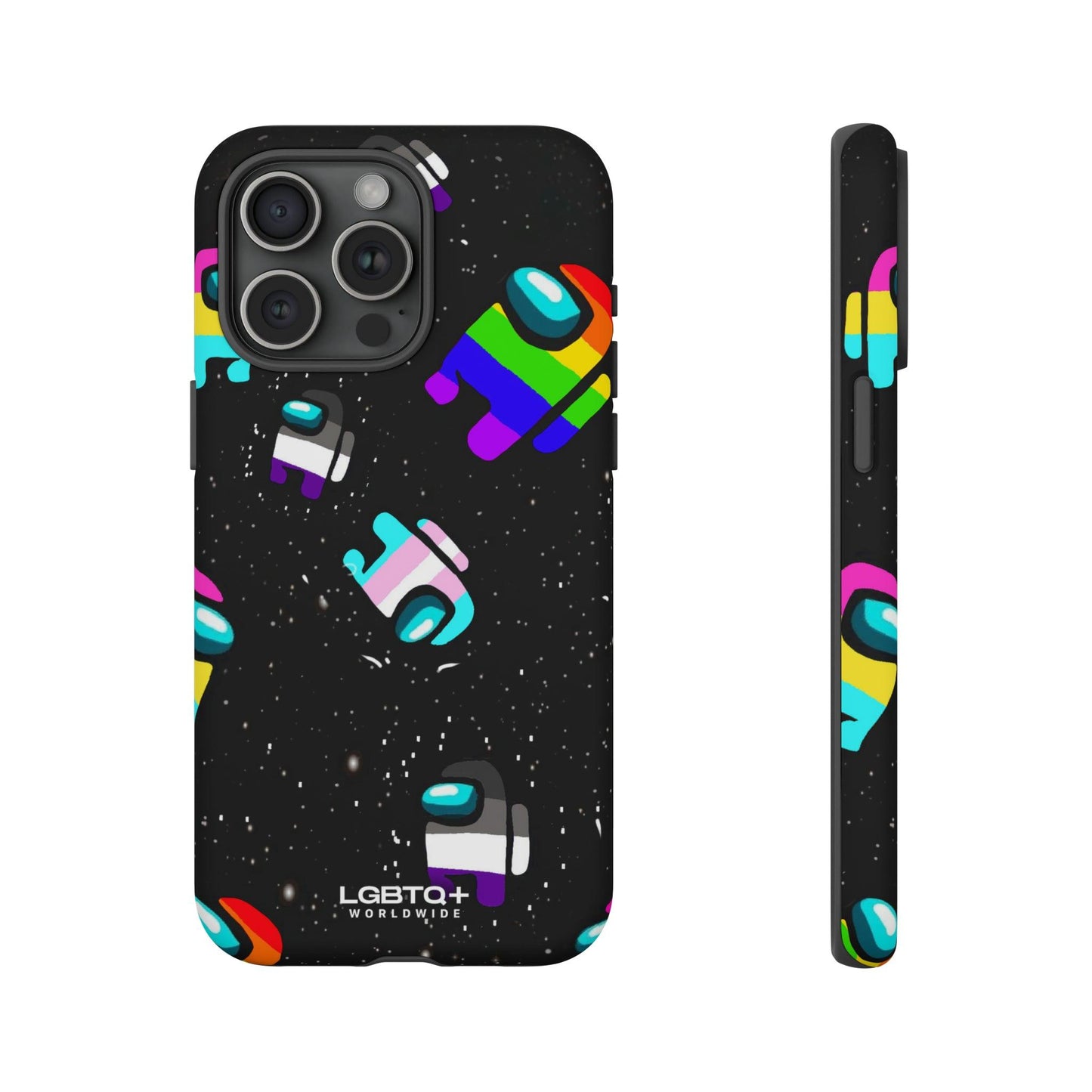 LGBTQWorldwide - ,,IMPOSTER" Doppelgehäuse Handyhülle Accessories, Glossy, iPhone Cases, Matte, Phone accessory, Phone Cases, Samsung Cases, Thermo, Valentine's Day Picks lgbtq Bekleidung Accessoires unisex Zubehör