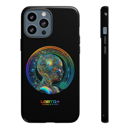 LGBTQWorldwide - ,,INTELLIGENT" Doppelgehäuse Handyhülle Accessories, Glossy, iPhone Cases, Matte, Phone accessory, Phone Cases, Samsung Cases, tough, Valentine's Day Picks lgbtq Bekleidung Accessoires unisex Zubehör