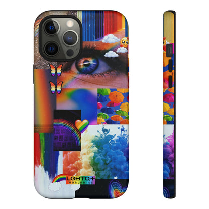 LGBTQWorldwide - ,,VISION" Doppelgehäuse Handyhülle Accessories, Glossy, iPhone Cases, Matte, Phone accessory, Phone Cases, Samsung Cases, Thermo, Valentine's Day Picks lgbtq Bekleidung Accessoires unisex Zubehör