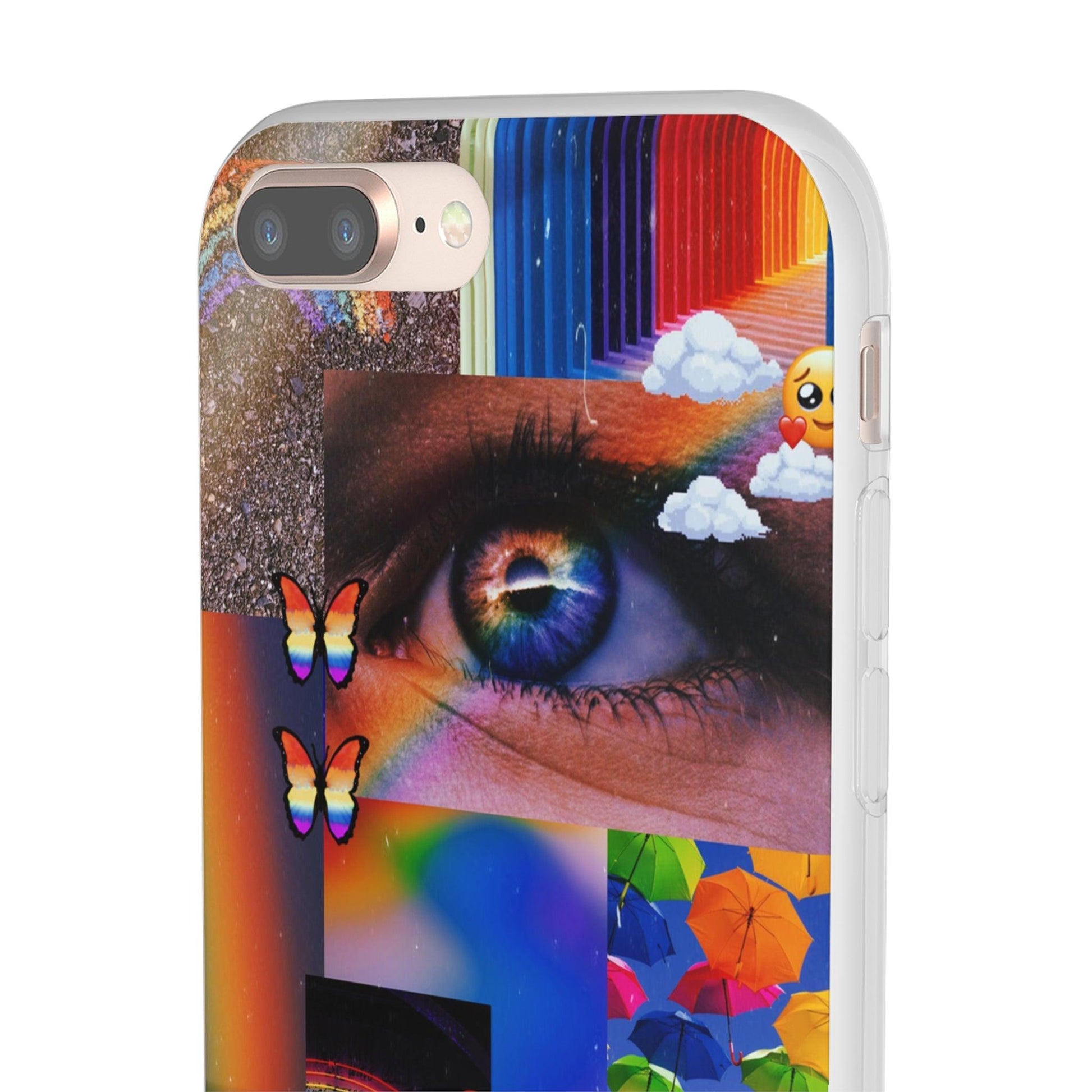 LGBTQWorldwide - ,,VISION" Flexible Handyhülle Accessories, Case, iPhone, iPhone Cases, Phone accessory, Phone Cases, Samsung Cases, silikon, Valentine's Day promotion lgbtq Bekleidung Accessoires unisex Zubehör