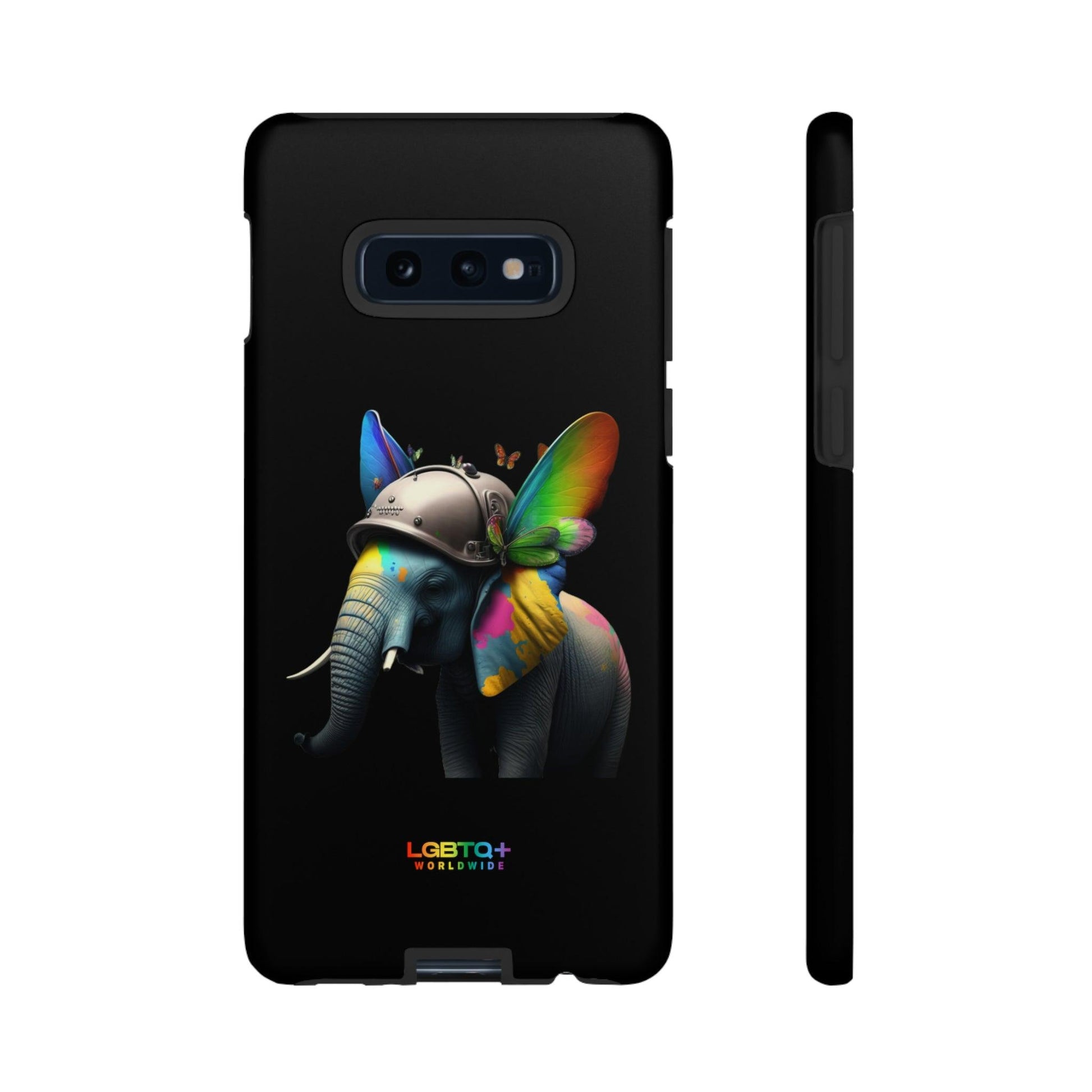 LGBTQWorldwide - ,,ELEFANT" Doppelgehäuse Handyhülle Accessories, Glossy, iPhone Cases, Matte, Phone accessory, Phone Cases, Samsung Cases, tough, Valentine's Day Picks lgbtq Bekleidung Accessoires unisex Zubehör