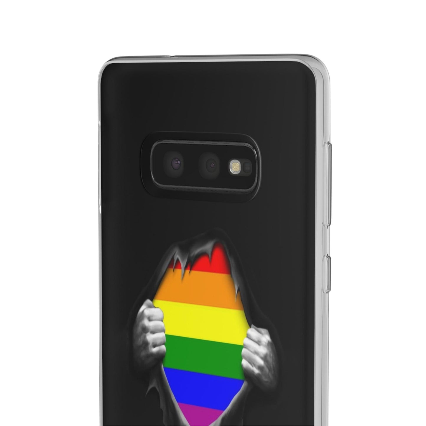 LGBTQWorldwide - ,,SCHWARZES LOCH" Flexible Handyhülle Accessories, Case, iPhone, iPhone Cases, Phone accessory, Phone Cases, Samsung Cases, silikon, Valentine's Day promotion lgbtq Bekleidung Accessoires unisex Zubehör