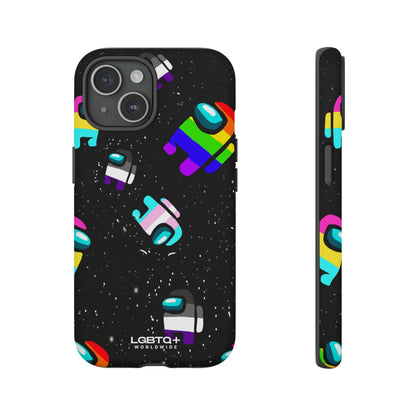 LGBTQWorldwide - ,,IMPOSTER" Doppelgehäuse Handyhülle Accessories, Glossy, iPhone Cases, Matte, Phone accessory, Phone Cases, Samsung Cases, Thermo, Valentine's Day Picks lgbtq Bekleidung Accessoires unisex Zubehör