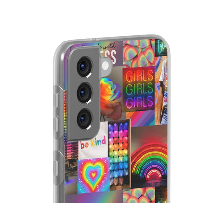 LGBTQWorldwide - ,,FREUNDLICHKEIT" Flexible Handyhülle Accessories, Case, iPhone, iPhone Cases, Phone accessory, Phone Cases, Samsung Cases, silikon, Valentine's Day promotion lgbtq Bekleidung Accessoires unisex Zubehör