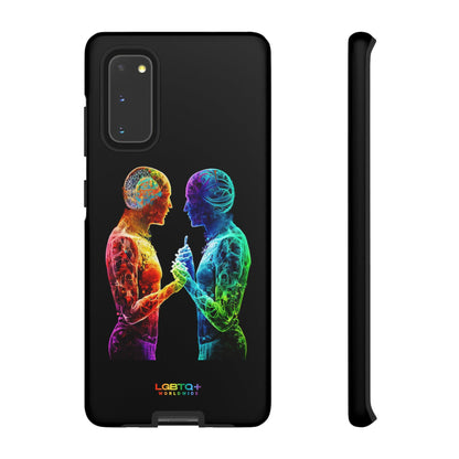 LGBTQWorldwide - ,,ZUSAMMEN" Doppelgehäuse Handyhülle Accessories, Glossy, iPhone Cases, Matte, Phone accessory, Phone Cases, Samsung Cases, tough, Valentine's Day Picks lgbtq Bekleidung Accessoires unisex Zubehör