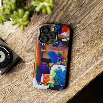 LGBTQWorldwide - ,,VISION" Doppelgehäuse Handyhülle Accessories, Glossy, iPhone Cases, Matte, Phone accessory, Phone Cases, Samsung Cases, Thermo, Valentine's Day Picks lgbtq Bekleidung Accessoires unisex Zubehör