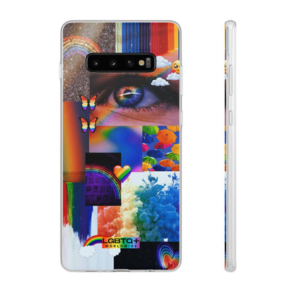 LGBTQWorldwide - ,,VISION" Flexible Handyhülle Accessories, Case, iPhone, iPhone Cases, Phone accessory, Phone Cases, Samsung Cases, silikon, Valentine's Day promotion lgbtq Bekleidung Accessoires unisex Zubehör