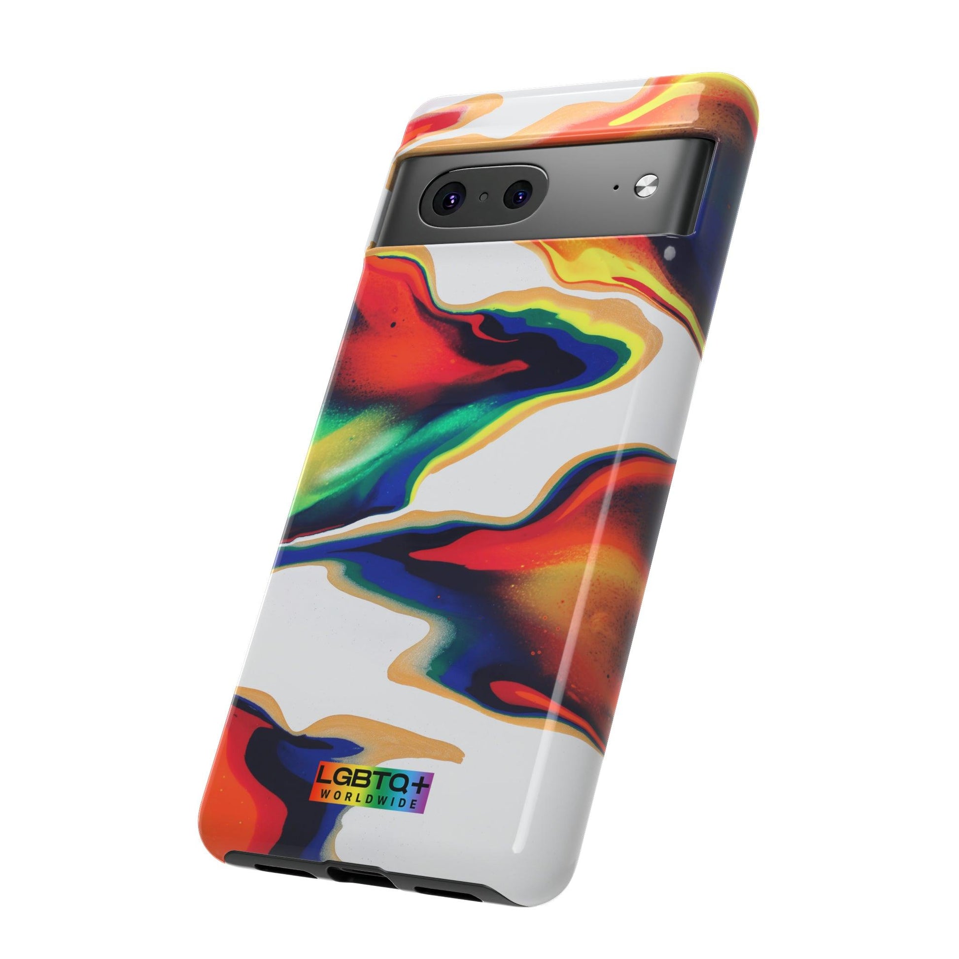 LGBTQWorldwide - ,,EINZIGARTIG" Doppelgehäuse Handyhülle Accessories, Glossy, iPhone Cases, Matte, Phone accessory, Phone Cases, Samsung Cases, Thermo, Valentine's Day Picks lgbtq Bekleidung Accessoires unisex Zubehör