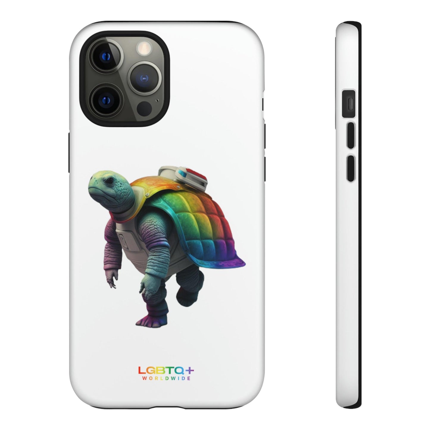 LGBTQWorldwide - ,,SCHILDKRÖTE" Doppelgehäuse Handyhülle Accessories, Glossy, iPhone Cases, Matte, Phone accessory, Phone Cases, Samsung Cases, tough, Valentine's Day Picks lgbtq Bekleidung Accessoires unisex Zubehör