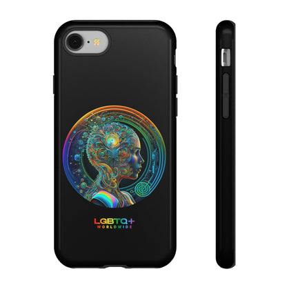 LGBTQWorldwide - ,,INTELLIGENT" Doppelgehäuse Handyhülle Accessories, Glossy, iPhone Cases, Matte, Phone accessory, Phone Cases, Samsung Cases, tough, Valentine's Day Picks lgbtq Bekleidung Accessoires unisex Zubehör