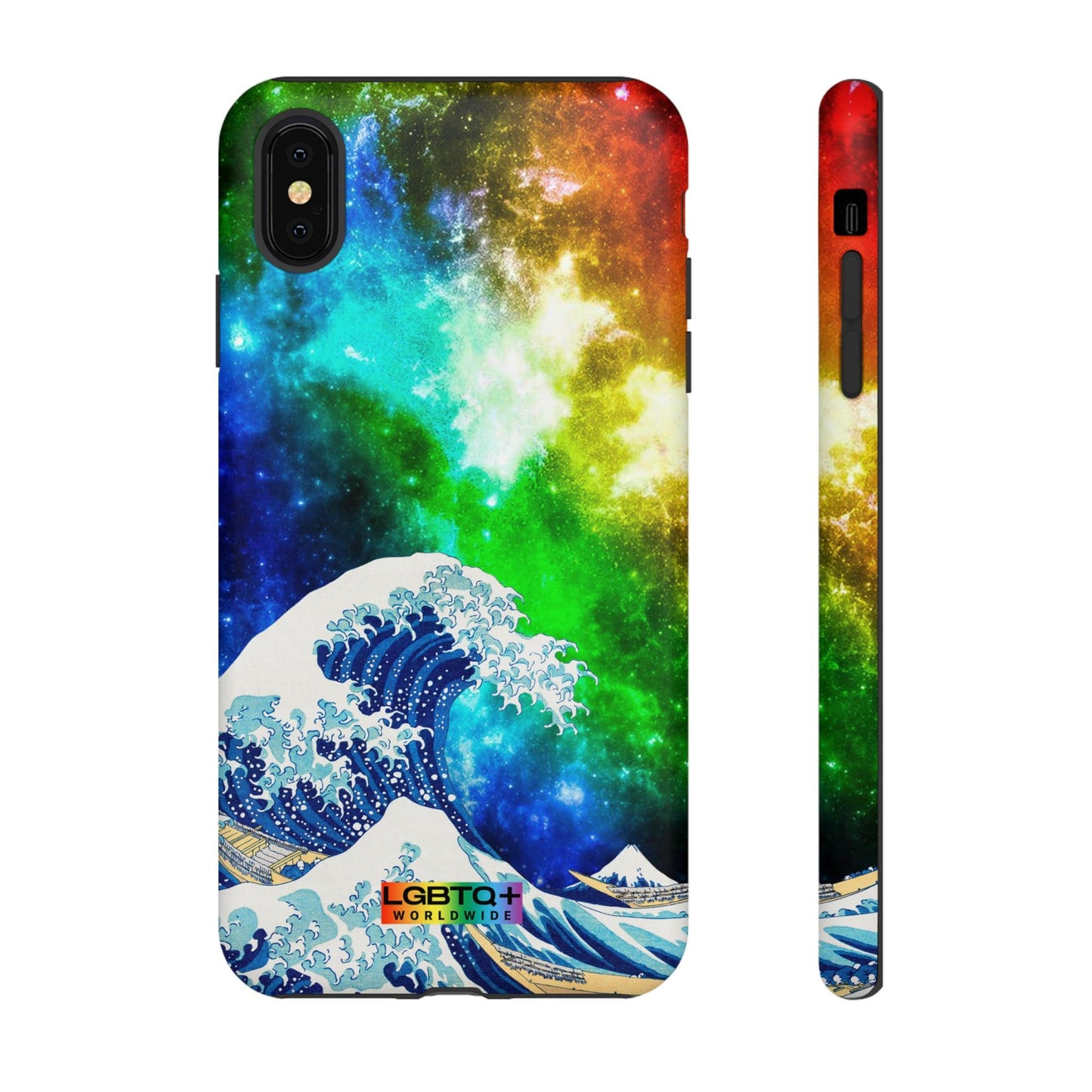 LGBTQWorldwide - ,,WELLE" Doppelgehäuse Handyhülle Accessories, Glossy, iPhone Cases, Matte, Phone accessory, Phone Cases, Samsung Cases, Thermo, Valentine's Day Picks lgbtq Bekleidung Accessoires unisex Zubehör