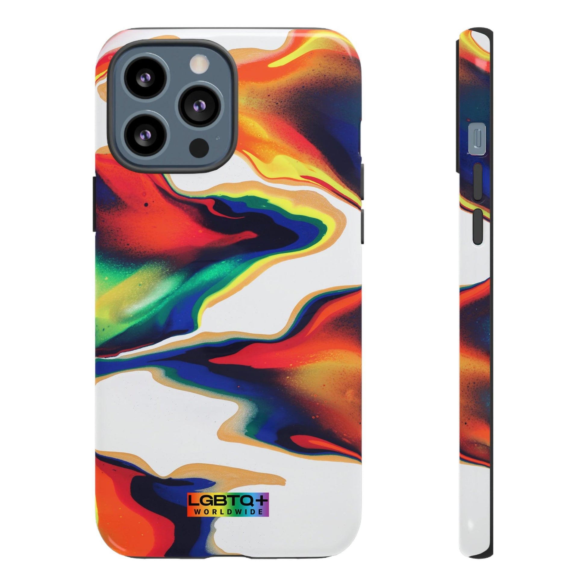 LGBTQWorldwide - ,,EINZIGARTIG" Doppelgehäuse Handyhülle Accessories, Glossy, iPhone Cases, Matte, Phone accessory, Phone Cases, Samsung Cases, Thermo, Valentine's Day Picks lgbtq Bekleidung Accessoires unisex Zubehör