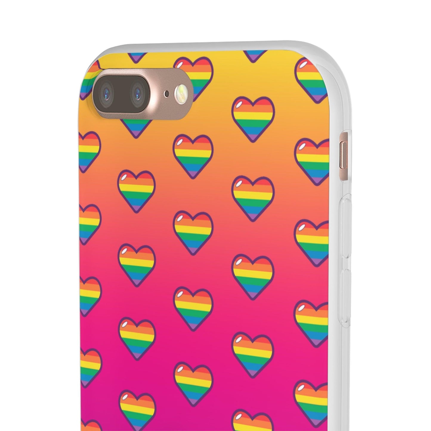 LGBTQWorldwide - ,,HERZEN" Flexible Handyhülle Accessories, Case, iPhone, iPhone Cases, Phone accessory, Phone Cases, Samsung Cases, silikon, Valentine's Day promotion lgbtq Bekleidung Accessoires unisex Zubehör