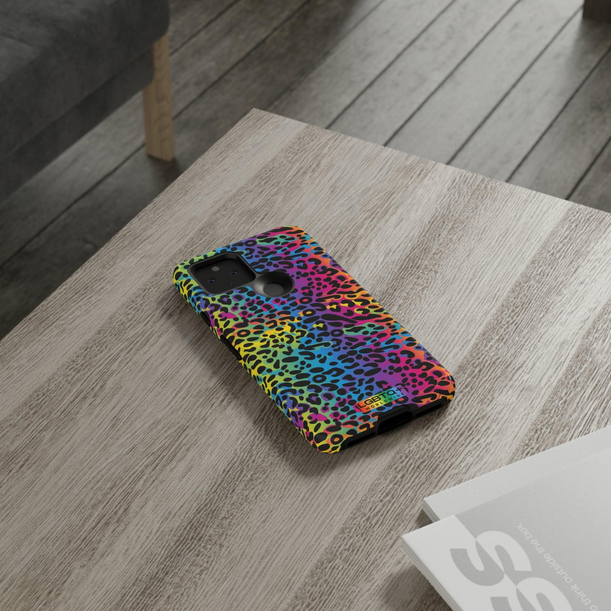 LGBTQWorldwide - ,,LEOPARD" Doppelgehäuse Handyhülle Accessories, Glossy, iPhone Cases, Matte, Phone accessory, Phone Cases, Samsung Cases, Thermo, Valentine's Day Picks lgbtq Bekleidung Accessoires unisex Zubehör