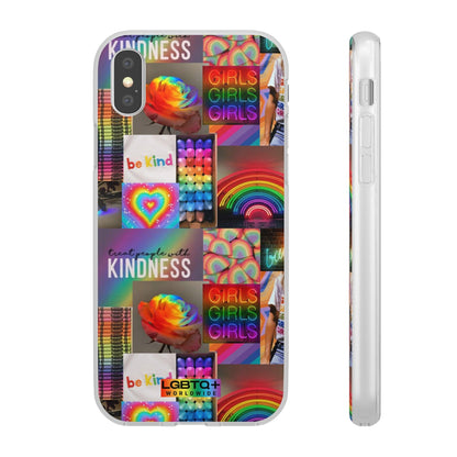 LGBTQWorldwide - ,,FREUNDLICHKEIT" Flexible Handyhülle Accessories, Case, iPhone, iPhone Cases, Phone accessory, Phone Cases, Samsung Cases, silikon, Valentine's Day promotion lgbtq Bekleidung Accessoires unisex Zubehör