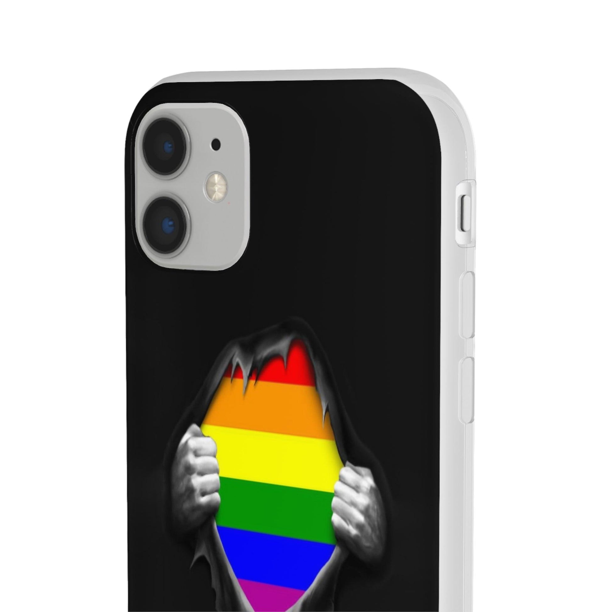 LGBTQWorldwide - ,,SCHWARZES LOCH" Flexible Handyhülle Accessories, Case, iPhone, iPhone Cases, Phone accessory, Phone Cases, Samsung Cases, silikon, Valentine's Day promotion lgbtq Bekleidung Accessoires unisex Zubehör