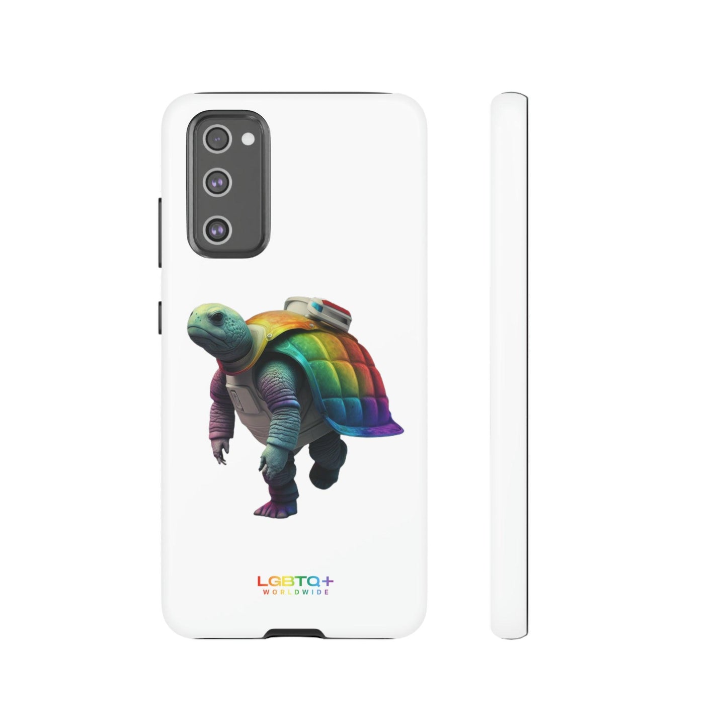 LGBTQWorldwide - ,,SCHILDKRÖTE" Doppelgehäuse Handyhülle Accessories, Glossy, iPhone Cases, Matte, Phone accessory, Phone Cases, Samsung Cases, tough, Valentine's Day Picks lgbtq Bekleidung Accessoires unisex Zubehör