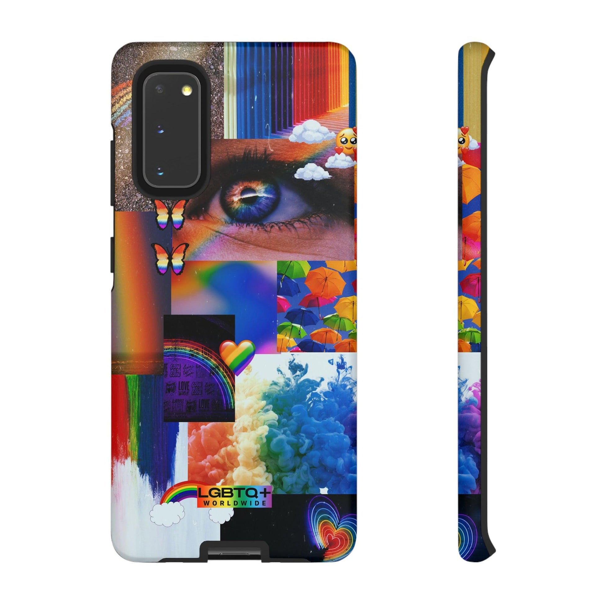 LGBTQWorldwide - ,,VISION" Doppelgehäuse Handyhülle Accessories, Glossy, iPhone Cases, Matte, Phone accessory, Phone Cases, Samsung Cases, Thermo, Valentine's Day Picks lgbtq Bekleidung Accessoires unisex Zubehör