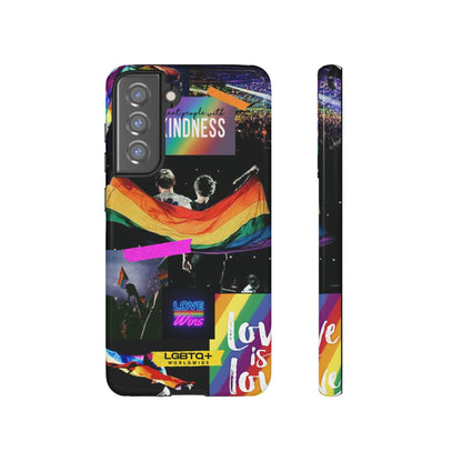 LGBTQWorldwide - ,,COMMUNITY" Doppelgehäuse Handyhülle Accessories, Glossy, iPhone Cases, Matte, Phone accessory, Phone Cases, Samsung Cases, Thermo, Valentine's Day Picks lgbtq Bekleidung Accessoires unisex Zubehör