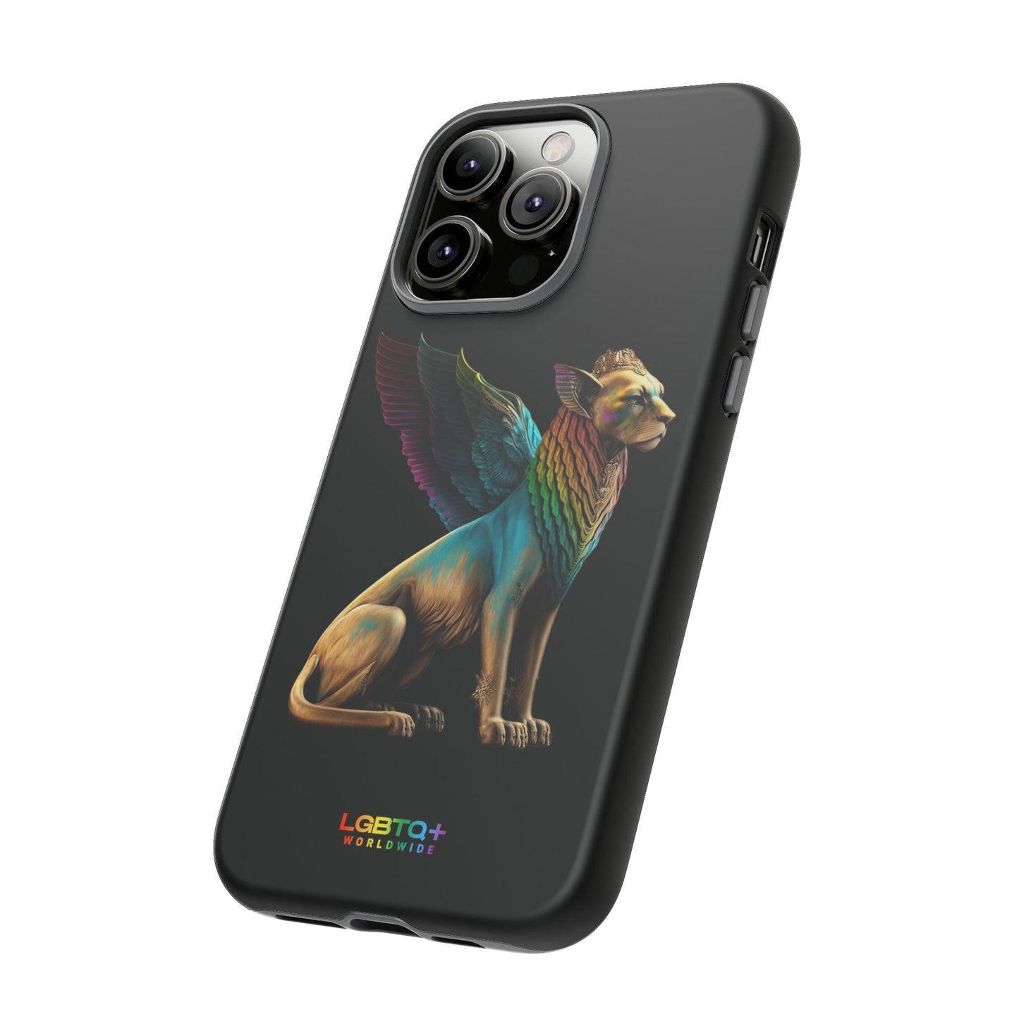 LGBTQWorldwide - ,,SPHINX" Doppelgehäuse Handyhülle Accessories, Glossy, iPhone Cases, Matte, Phone accessory, Phone Cases, Samsung Cases, tough, Valentine's Day Picks lgbtq Bekleidung Accessoires unisex Zubehör