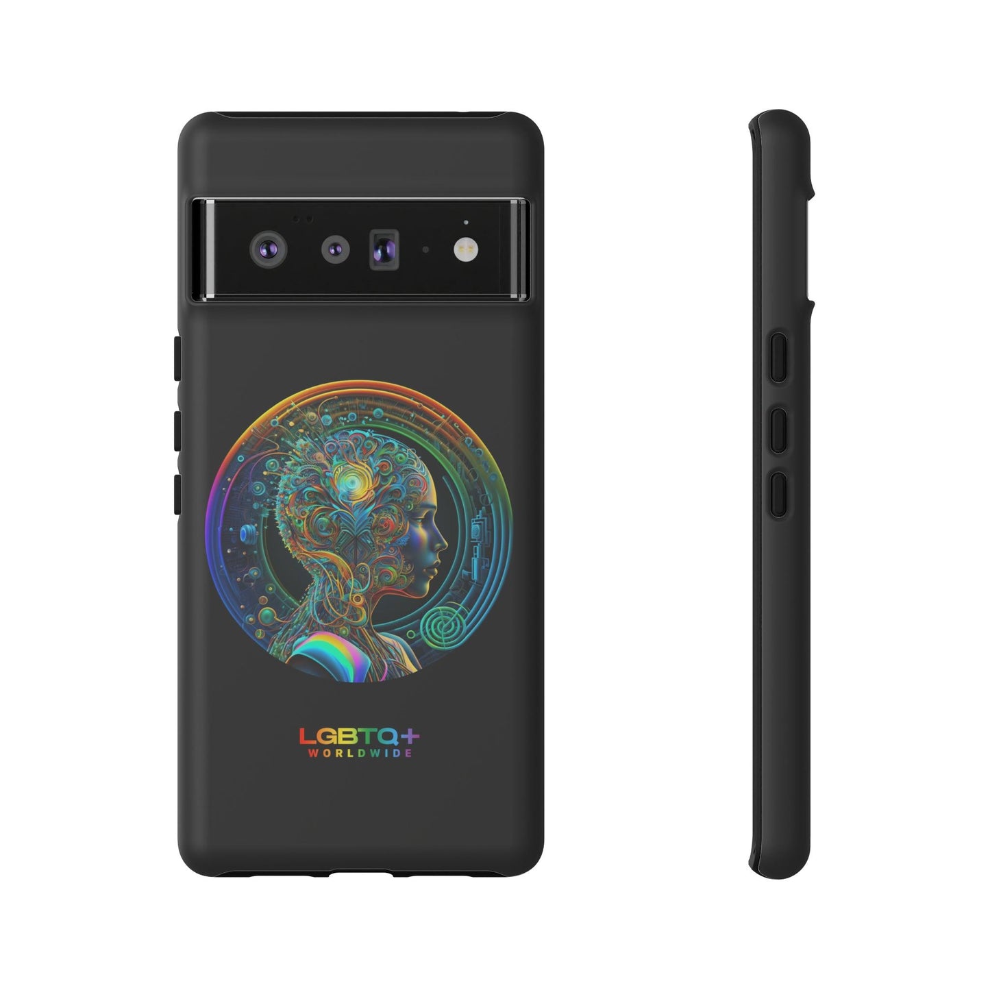 LGBTQWorldwide - ,,INTELLIGENT" Doppelgehäuse Handyhülle Accessories, Glossy, iPhone Cases, Matte, Phone accessory, Phone Cases, Samsung Cases, tough, Valentine's Day Picks lgbtq Bekleidung Accessoires unisex Zubehör