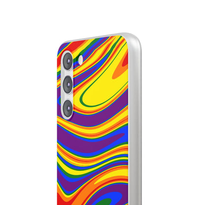 LGBTQWorldwide - ,,FARBEN" Flexible Handyhülle Accessories, Case, iPhone, iPhone Cases, Phone accessory, Phone Cases, Samsung Cases, silikon, Valentine's Day promotion lgbtq Bekleidung Accessoires unisex Zubehör