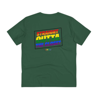 LGBTQWorldwide - ,,STRAIGHT OUTTA" Clothing, Cotton, Crew neck, DTG, Eco-friendly, Men's Clothing, Organic, Recycled, Regular fit, Sustainable, T-shirts, Unisex, Valentine's Day Picks, Vegan, Women's Clothing lgbtq Bekleidung Accessoires unisex Zubehör