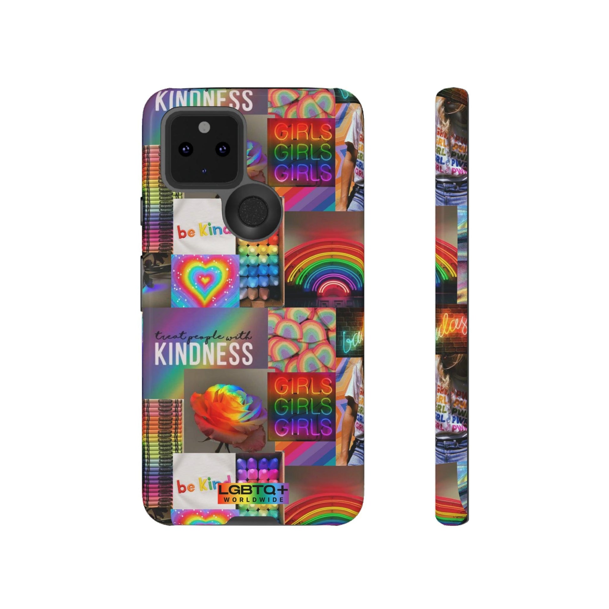 LGBTQWorldwide - ,,FREUNDLICH" Doppelgehäuse Handyhülle Accessories, Glossy, iPhone Cases, Matte, Phone accessory, Phone Cases, Samsung Cases, Thermo, Valentine's Day Picks lgbtq Bekleidung Accessoires unisex Zubehör