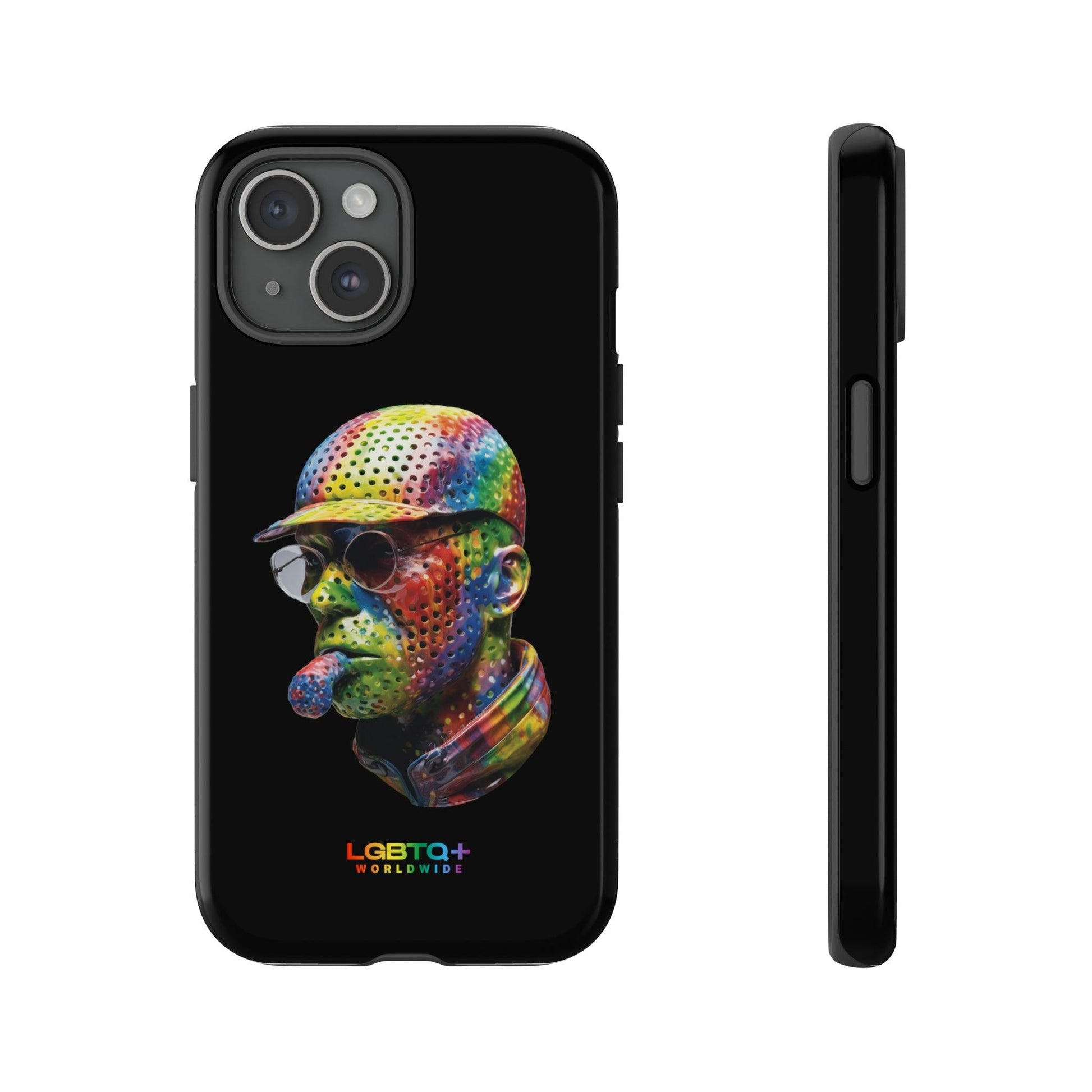 LGBTQWorldwide - ,,COOLER MANN" Doppelgehäuse Handyhülle Accessories, Glossy, iPhone Cases, Matte, Phone accessory, Phone Cases, Samsung Cases, tough, Valentine's Day Picks lgbtq Bekleidung Accessoires unisex Zubehör