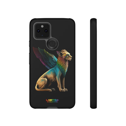 LGBTQWorldwide - ,,SPHINX" Doppelgehäuse Handyhülle Accessories, Glossy, iPhone Cases, Matte, Phone accessory, Phone Cases, Samsung Cases, tough, Valentine's Day Picks lgbtq Bekleidung Accessoires unisex Zubehör