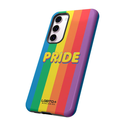 LGBTQWorldwide - ,,PRIDE" Doppelgehäuse Handyhülle Accessories, Glossy, iPhone Cases, Matte, Phone accessory, Phone Cases, Samsung Cases, Thermo, Valentine's Day Picks lgbtq Bekleidung Accessoires unisex Zubehör