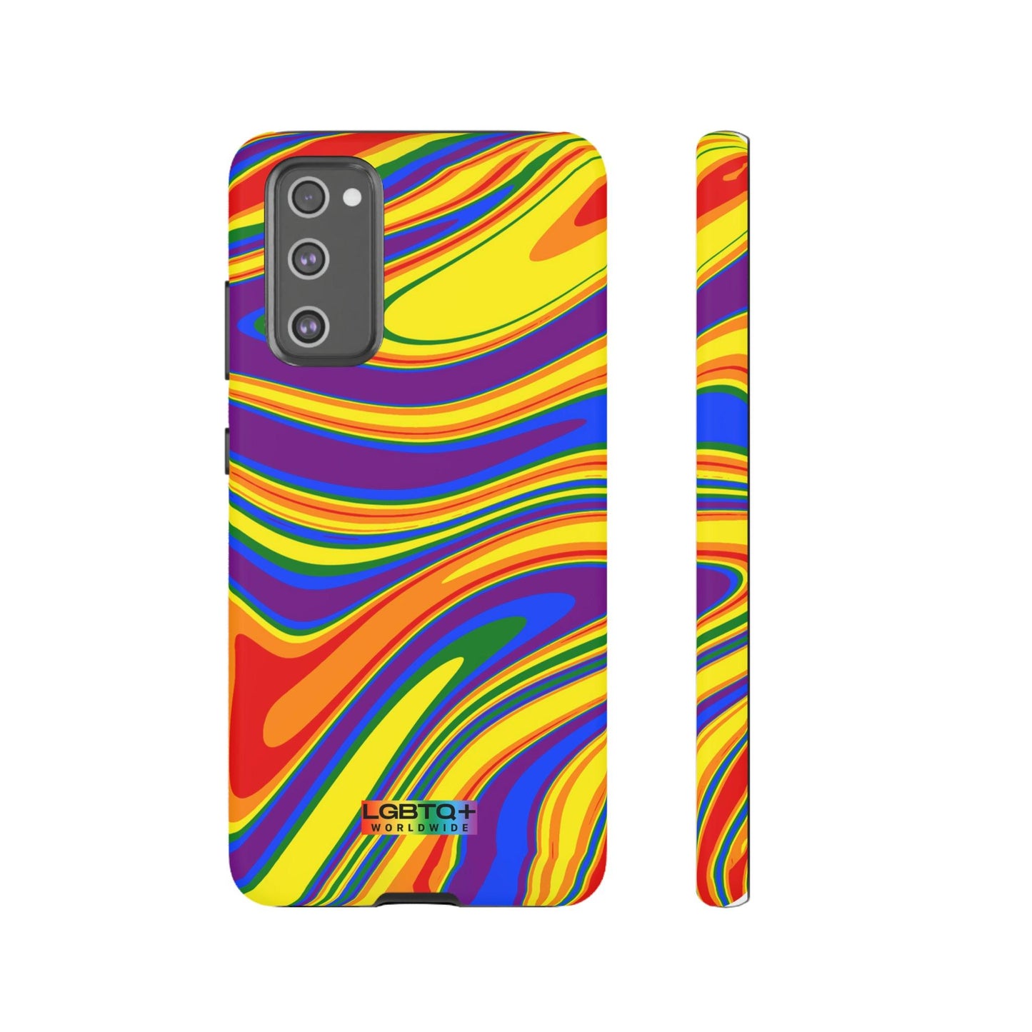 LGBTQWorldwide - ,,KUNST" Doppelgehäuse Handyhülle Accessories, Glossy, iPhone Cases, Matte, Phone accessory, Phone Cases, Samsung Cases, Thermo, Valentine's Day Picks lgbtq Bekleidung Accessoires unisex Zubehör