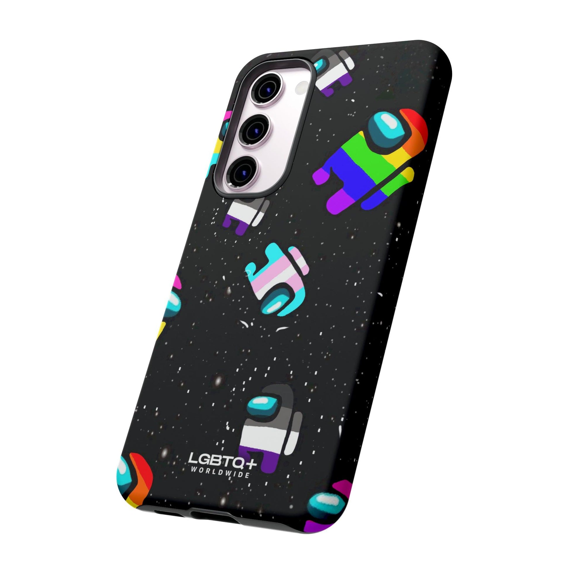 LGBTQWorldwide - ,,IMPOSTER" Doppelgehäuse Handyhülle Accessories, Glossy, iPhone Cases, Matte, Phone accessory, Phone Cases, Samsung Cases, Thermo, Valentine's Day Picks lgbtq Bekleidung Accessoires unisex Zubehör