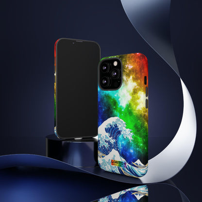 LGBTQWorldwide - ,,WELLE" Doppelgehäuse Handyhülle Accessories, Glossy, iPhone Cases, Matte, Phone accessory, Phone Cases, Samsung Cases, Thermo, Valentine's Day Picks lgbtq Bekleidung Accessoires unisex Zubehör