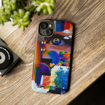 LGBTQWorldwide - ,,VISION" Doppelgehäuse Handyhülle Accessories, Glossy, iPhone Cases, Matte, Phone accessory, Phone Cases, Samsung Cases, Thermo, Valentine's Day Picks lgbtq Bekleidung Accessoires unisex Zubehör