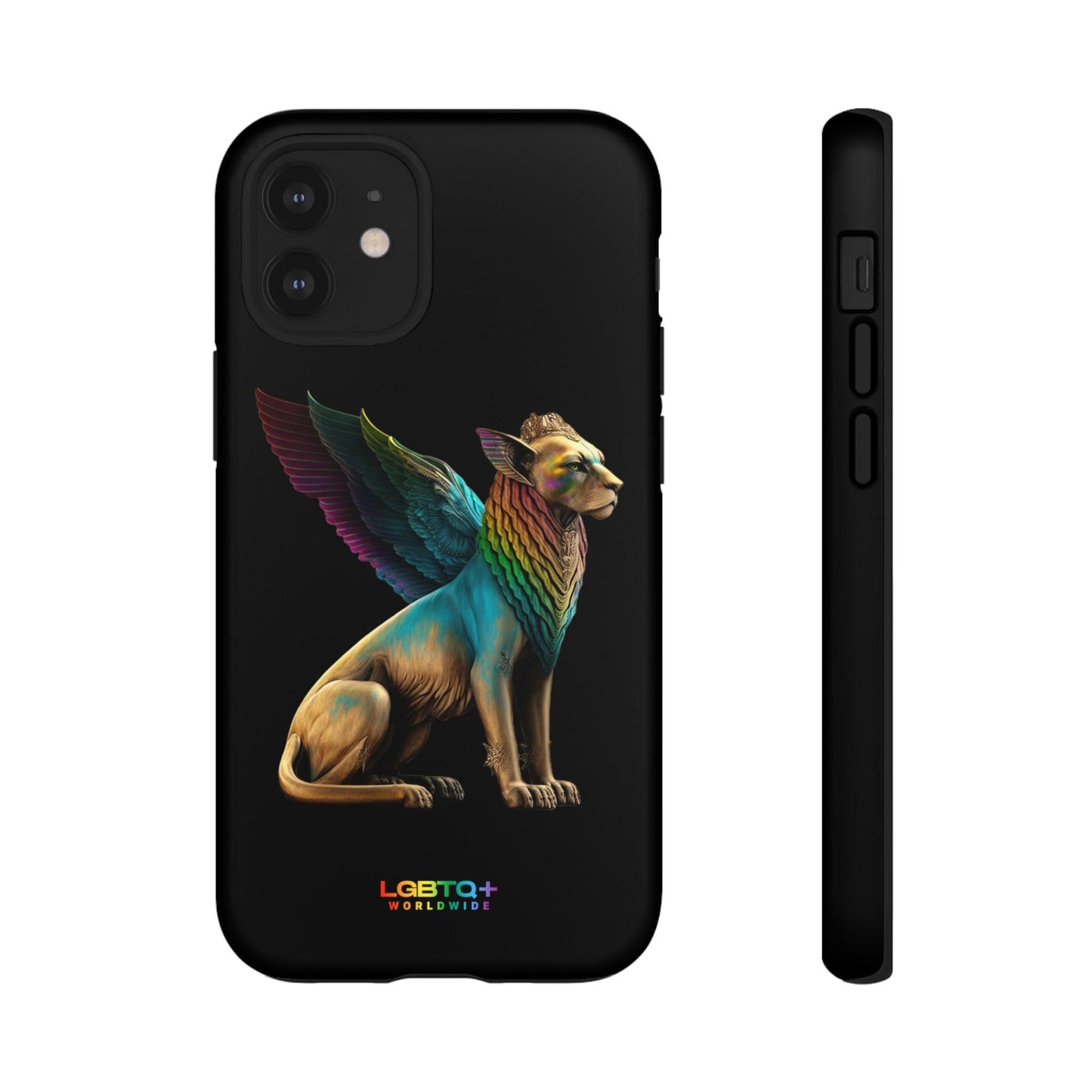 LGBTQWorldwide - ,,SPHINX" Doppelgehäuse Handyhülle Accessories, Glossy, iPhone Cases, Matte, Phone accessory, Phone Cases, Samsung Cases, tough, Valentine's Day Picks lgbtq Bekleidung Accessoires unisex Zubehör