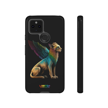 LGBTQWorldwide - ,,SPHINX" Doppelgehäuse Handyhülle Accessories, Glossy, iPhone Cases, Matte, Phone accessory, Phone Cases, Samsung Cases, tough, Valentine's Day Picks lgbtq Bekleidung Accessoires unisex Zubehör