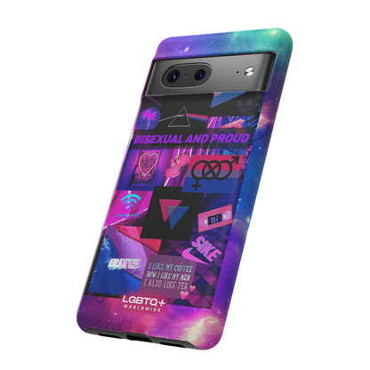 LGBTQWorldwide - ,,BISEXUAL" Doppelgehäuse Handyhülle Accessories, Glossy, iPhone Cases, Matte, Phone accessory, Phone Cases, Samsung Cases, Thermo, Valentine's Day Picks lgbtq Bekleidung Accessoires unisex Zubehör